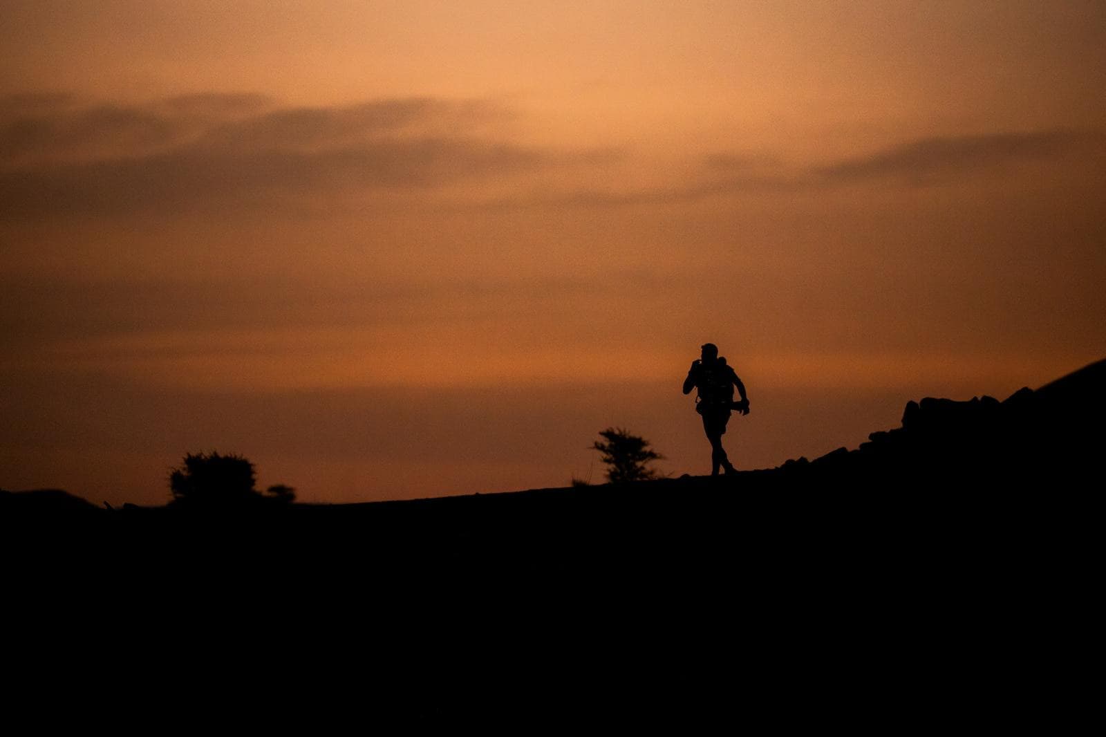 Pierre and Wauthier van de Werve at the Marathon des Sables