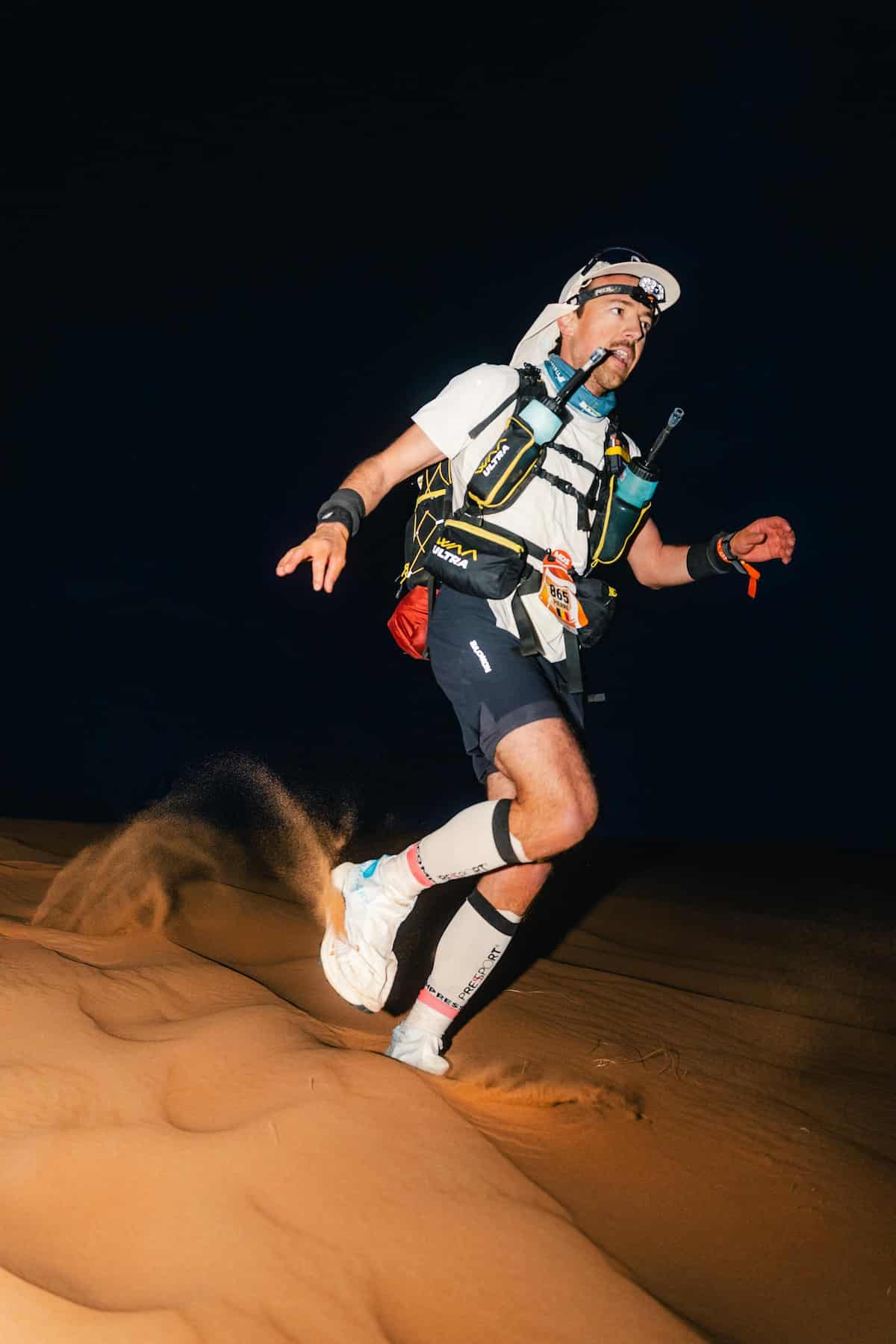 Pierre van de Werve at the Marathon des Sables, photo 3